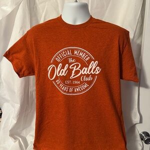 Orange 6Oth(1964) Birthday Shirt Size Large